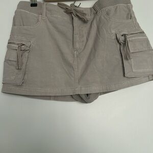 Cargo Mini Skirt